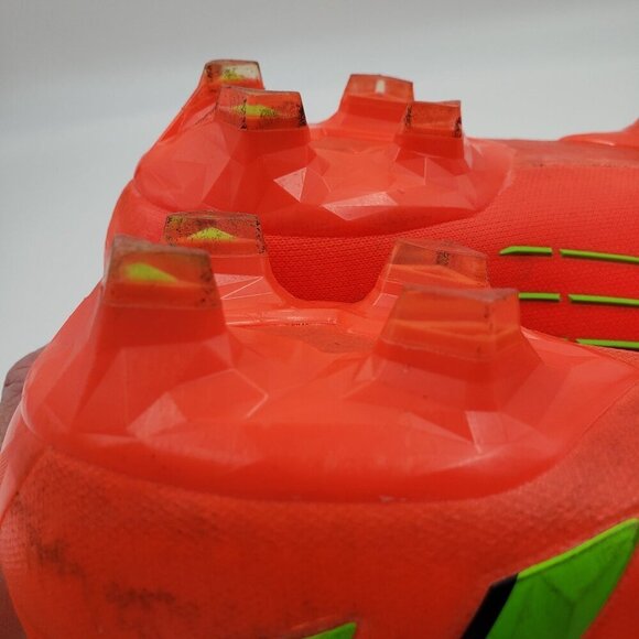 adidas Mens Predator Edge.1 FG Soccer Cleats GW1029 Orange Green Size 12.5 - Picture 11 of 12